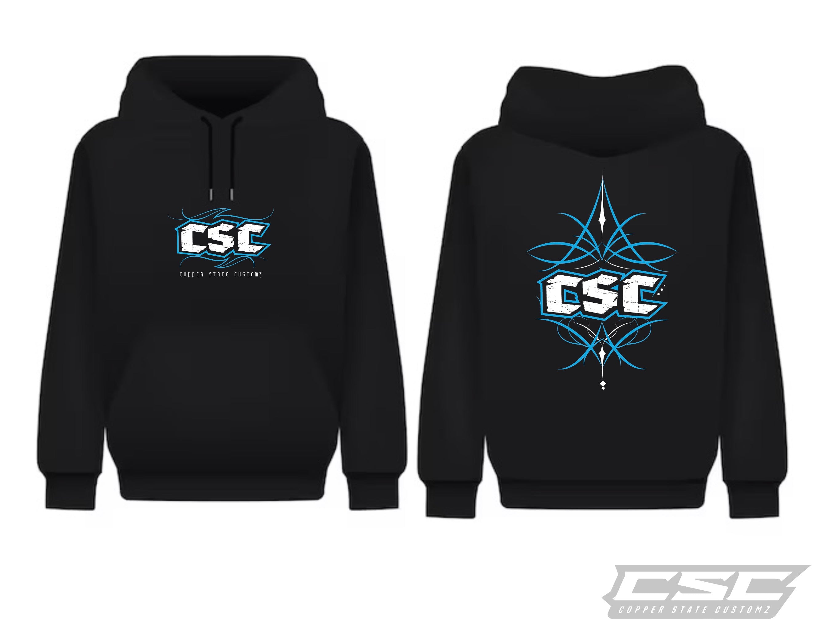CSC Pinstripe Carhartt Hoodie – Copper State Customz