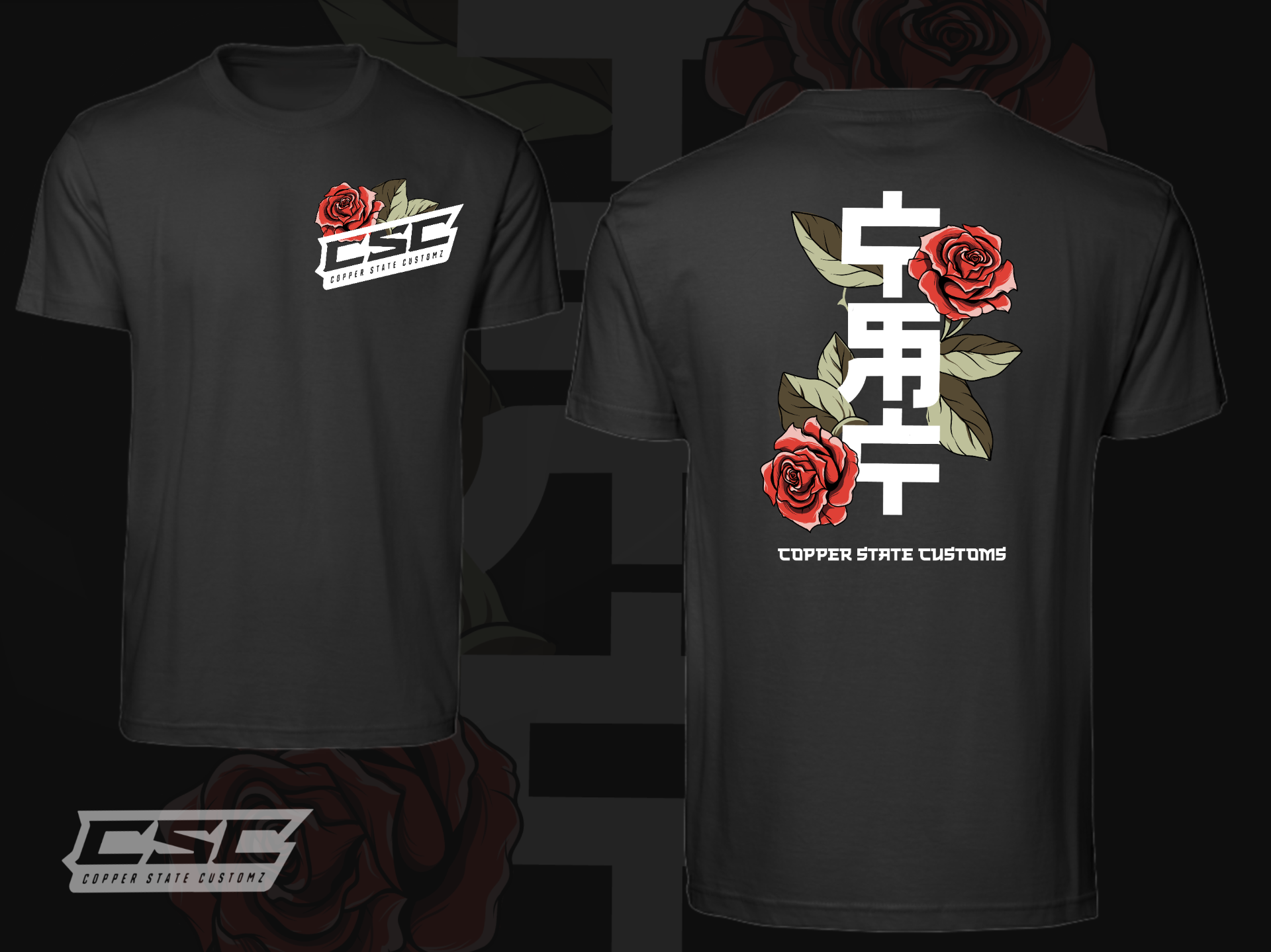 Blooming Season T-Shirt (black)