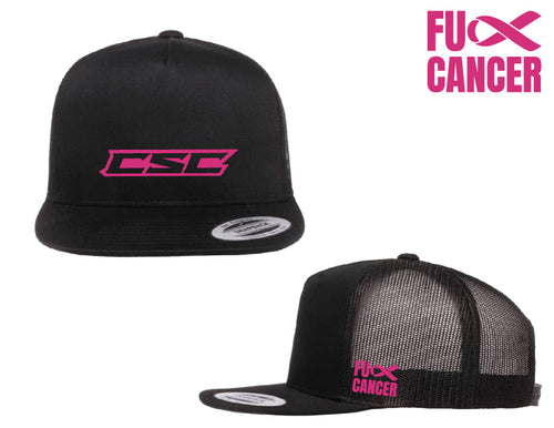 FU## Cancer Embroidered Hat - Black
